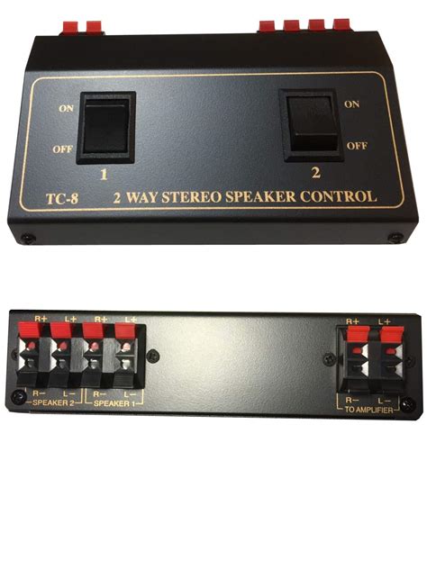 speaker distribution box|speaker selector switch box.